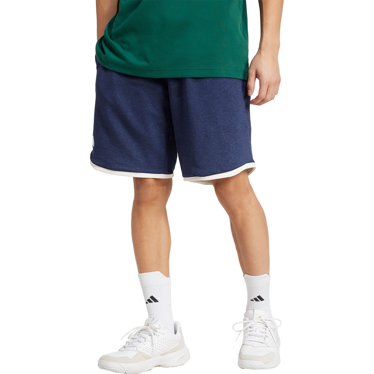 ADIDAS COMPLETO TSHIRT + SHORT HERITAGE verde blu