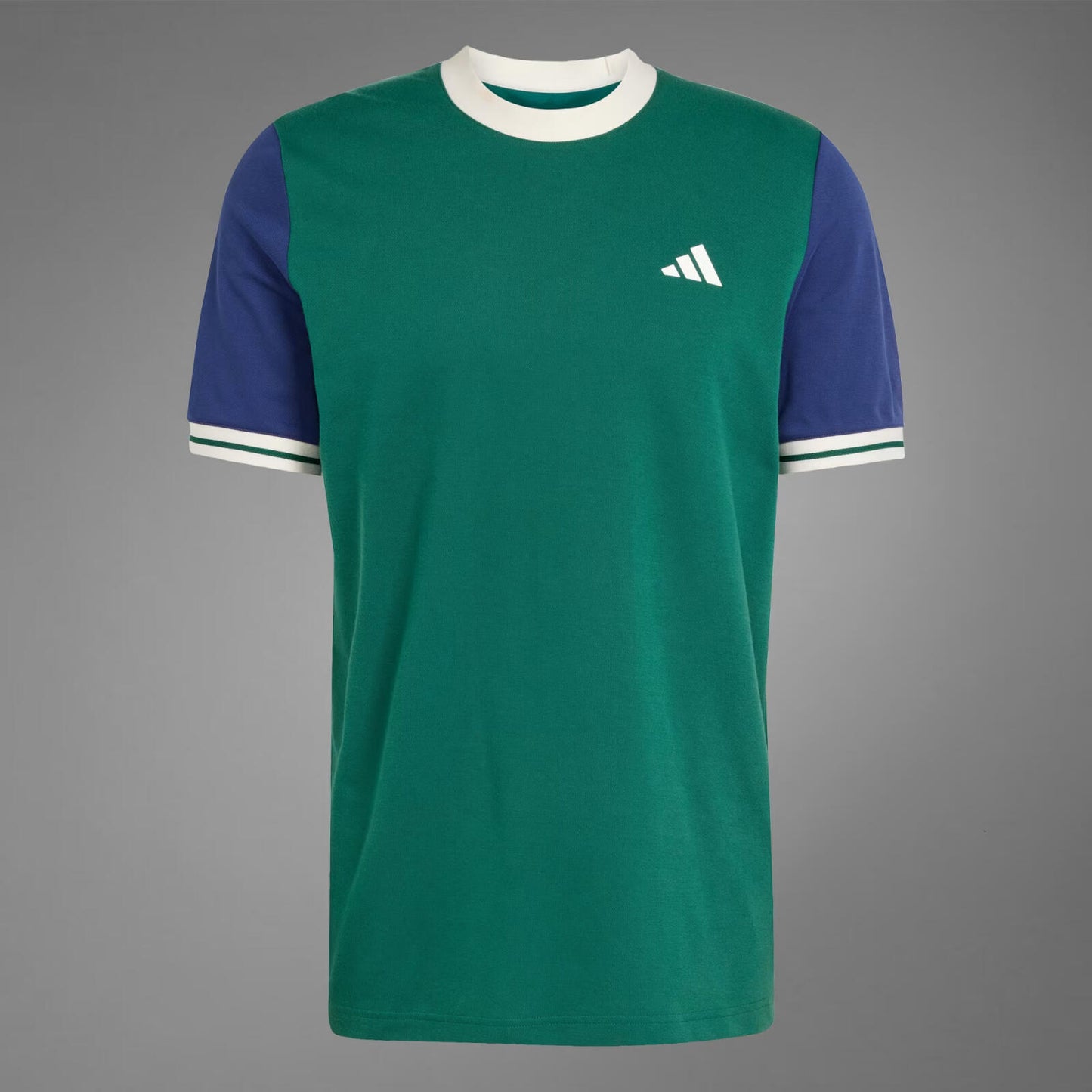 ADIDAS COMPLETO TSHIRT + SHORT HERITAGE verde blu